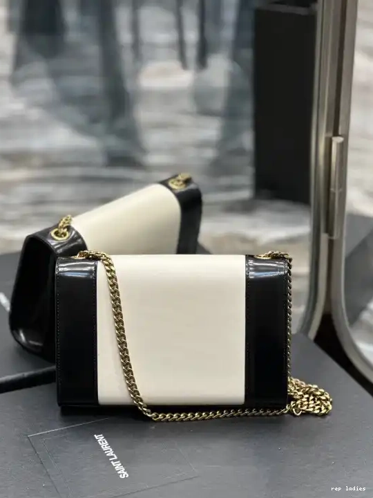 Repzbay REP shoulder leather small YSL bag two-tone Kate 0522